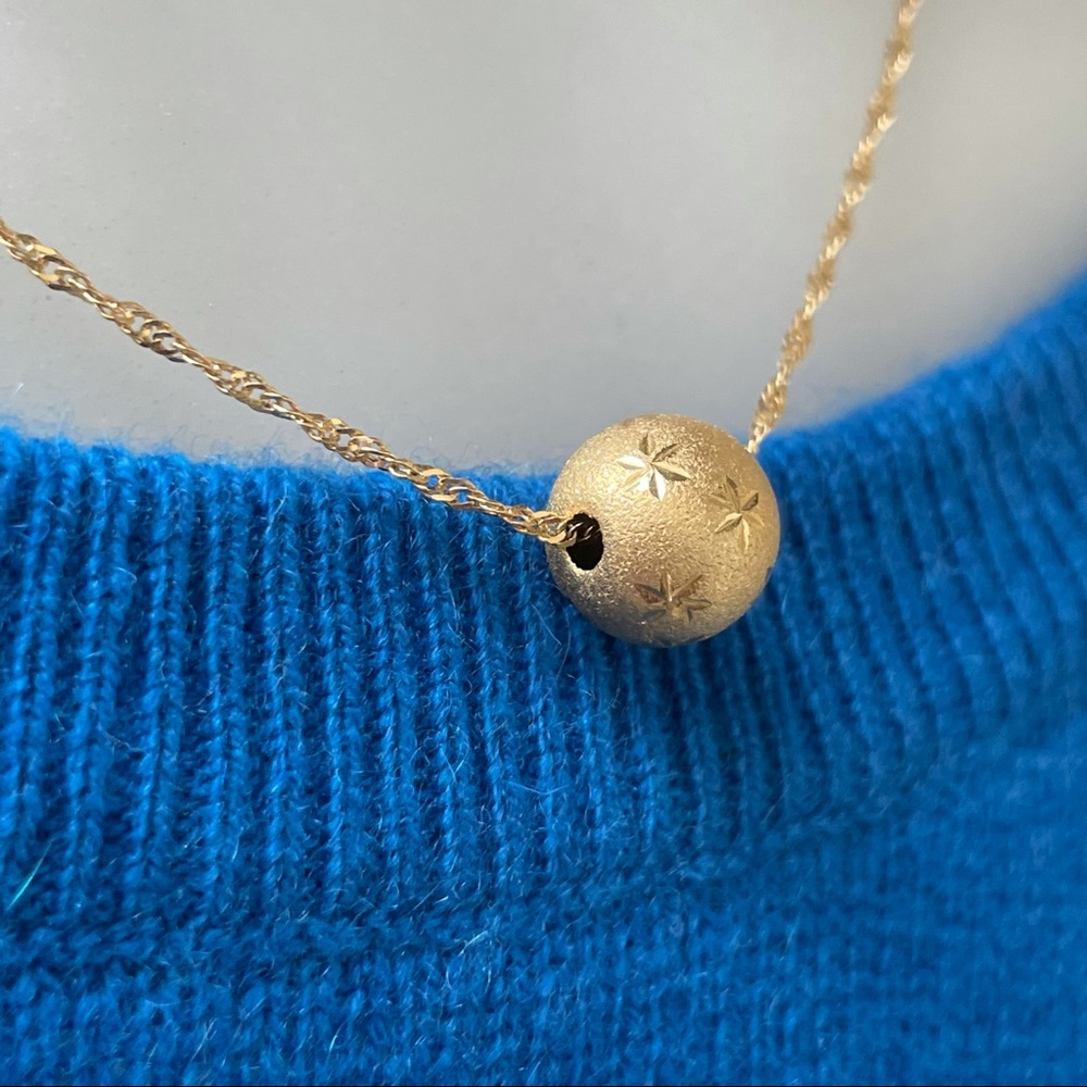 Vintage 14k gold necklace
